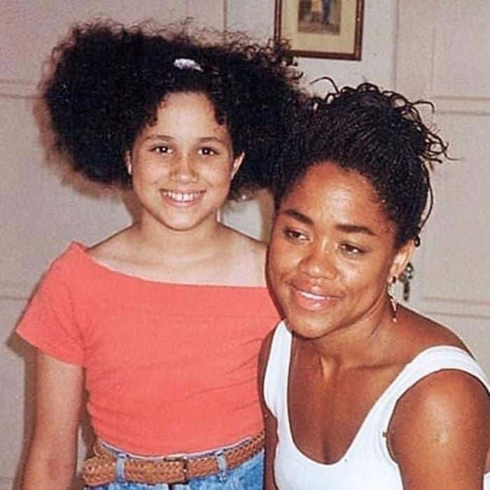 Meghan Markle and Doria Ragland