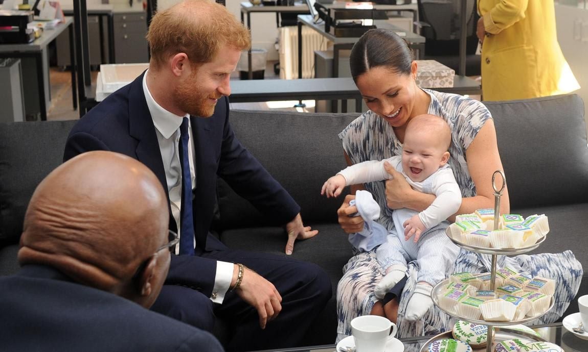 Meghan Markle's son Archie found his voice in Africa, according to dad Prince Harry