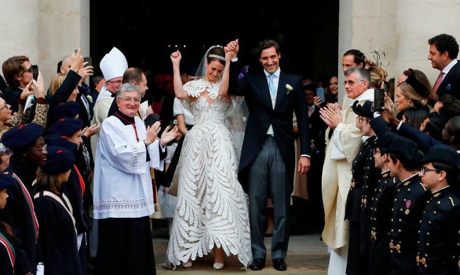 Jean-Christophe Napoleon Bonaparte and Countess Olympia von und zu Arco-Zinnerberg's wedding