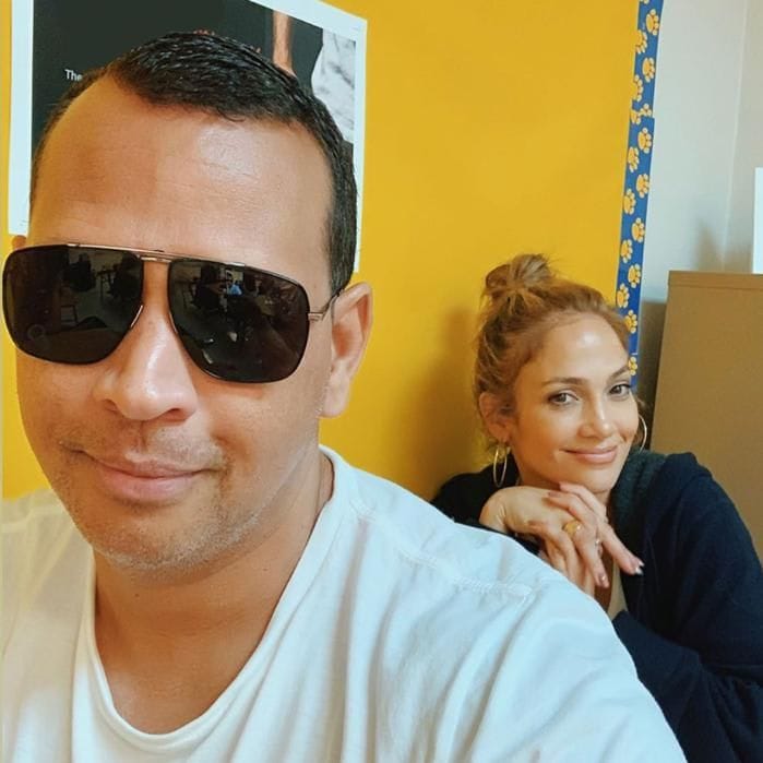 Jennifer Lopez and Alex Rodriguez