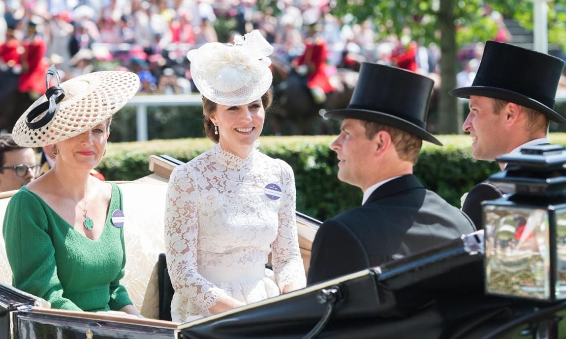 The Cambridges will be joined by the Wessexes at the palace reception