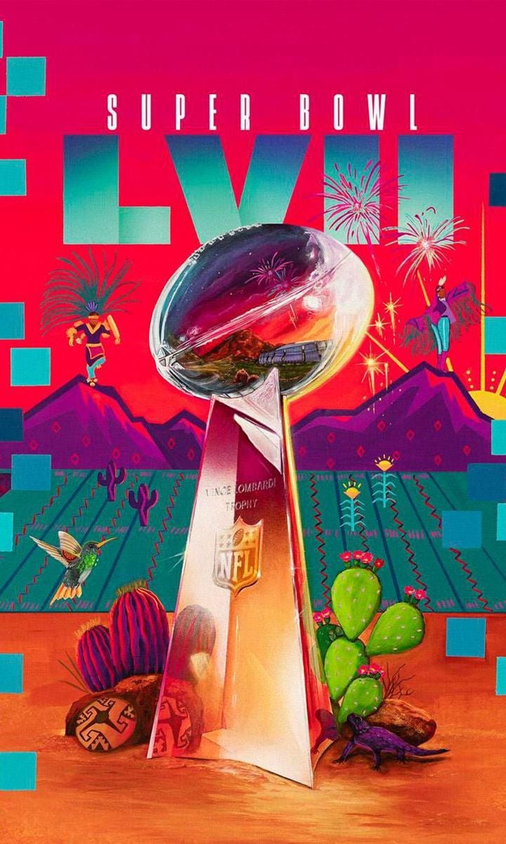 2023 Super Bowl artwork