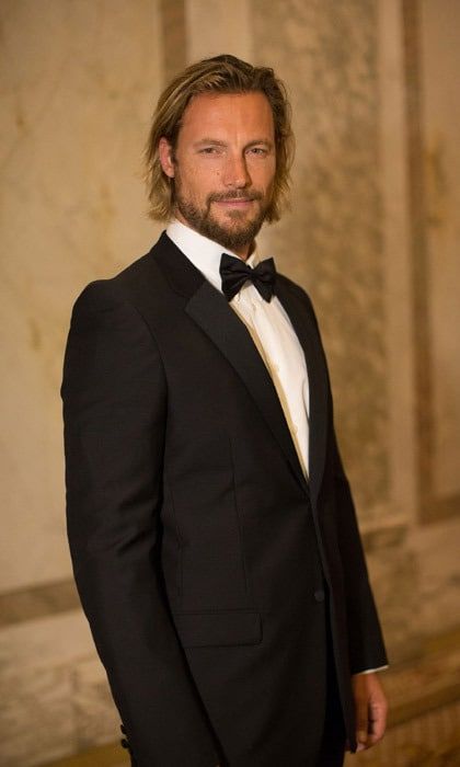 <b>Name:</b> Gabriel Aubry
<br><b>Height:</b> 6'2"
<br><b>Brands he's modeled for:</b> Calvin Klein, DKNY, Versace
<br><b>Fun Fact:</b> After ending his long-term relationship with Halle Berry, the model enjoyed a string of dates with Kim Kardashian.
<br>
<br>
Photo: Getty Images