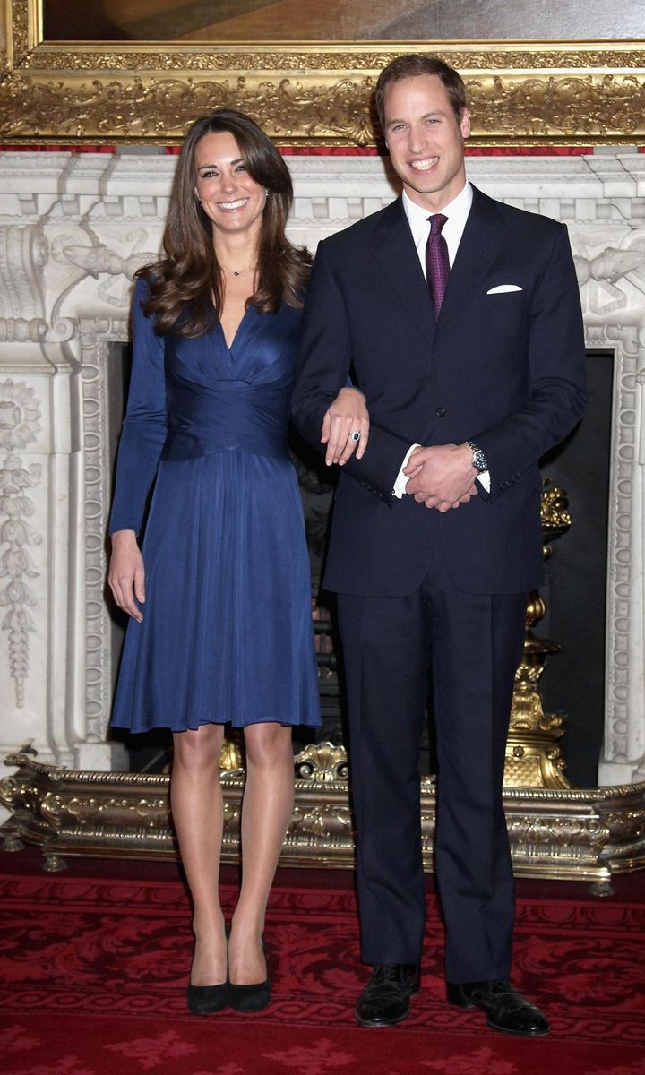 The Duke and Duchess of Cambridge got engaged in 2010