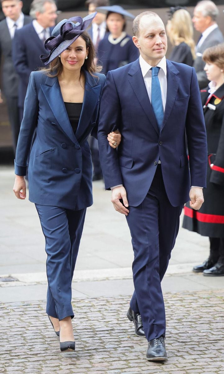 Prince Michael of Kent's son Lord Frederick Windsor and his wife Sophie Winkleman.