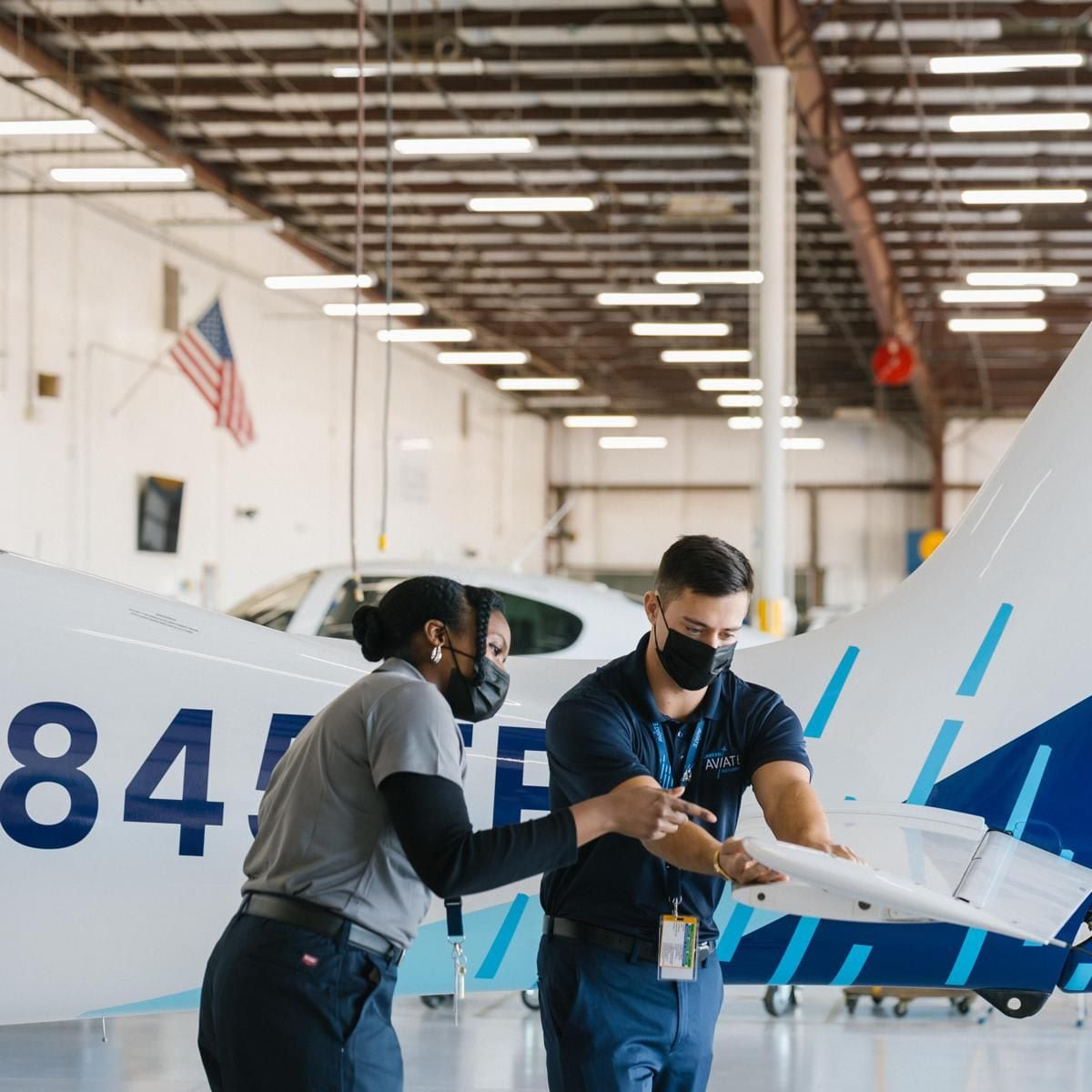 Female pilots of United Aviate Academy