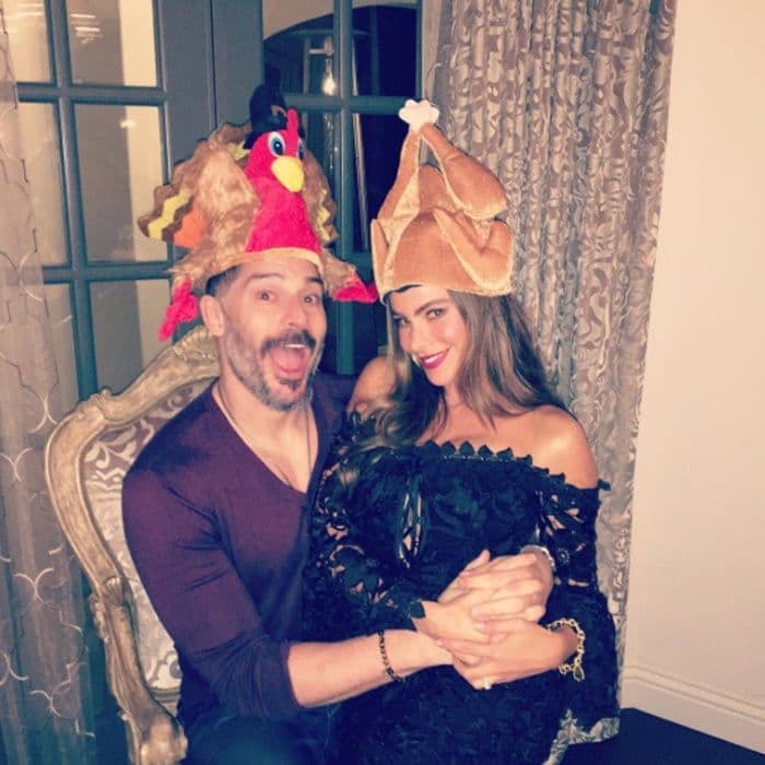 Sofia Vergara got into the Thanksgiving mood in a big way with husband Joe Manganiello.
Photo: Instagram/@sofiavergara