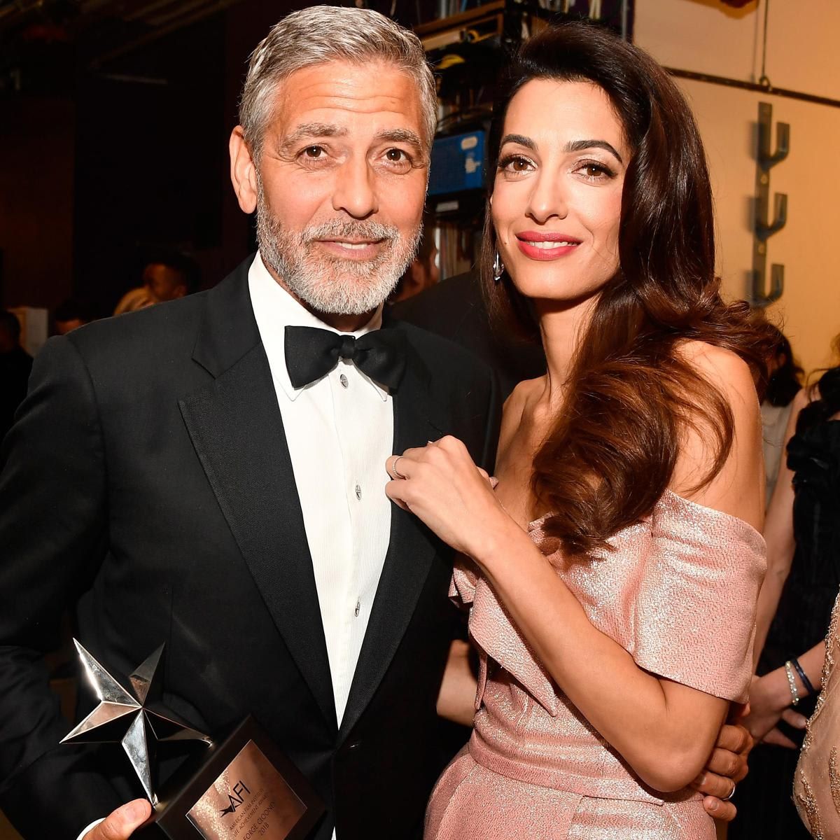 George revealed that his and Amal’s daughter Ella is very smart