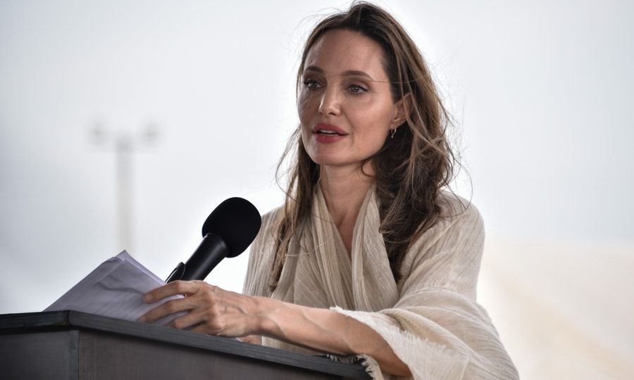 Angelina Jolie in Colombia