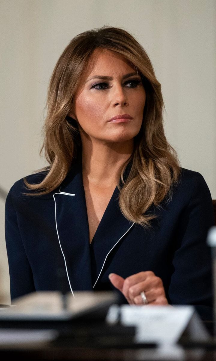 First Lady Melania Trump mourned the victims of the riot in her statement