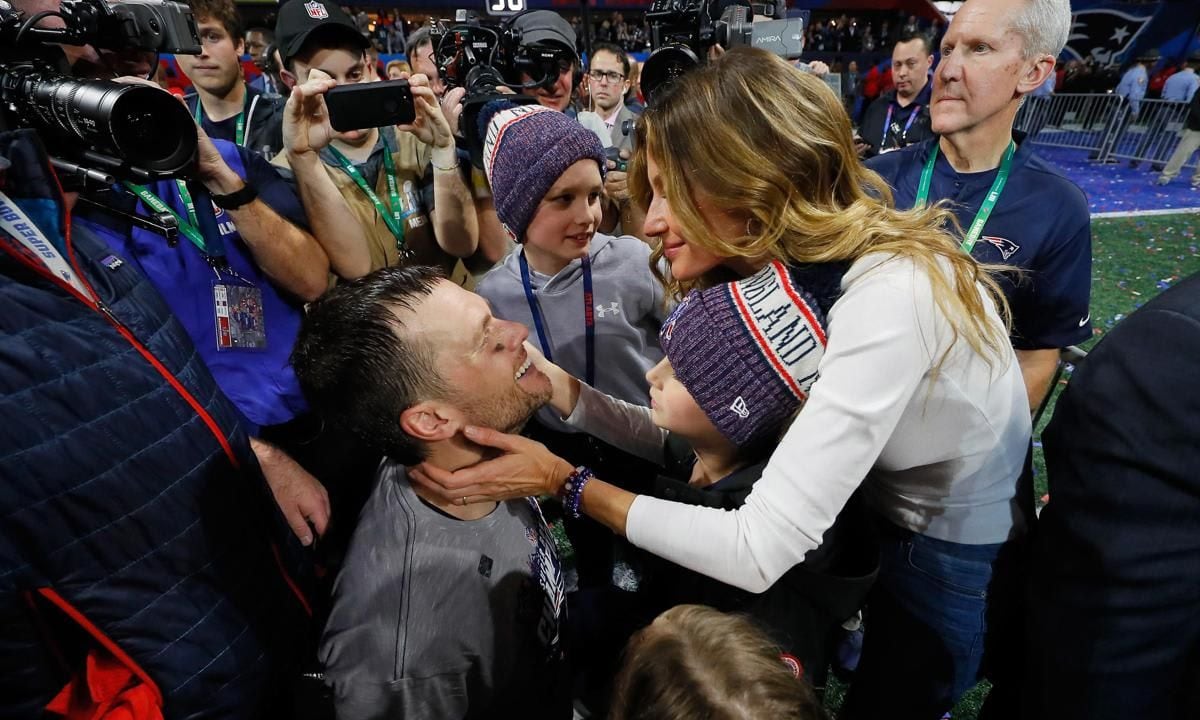 Tom Brady and wife Gisele