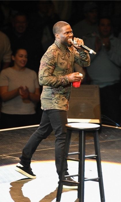 October 14: What now! Kevin Hart went back to his roots and performed a stand up comedy routine during the 20th Anniversary Comedy All-Star Gala event at the Mohegan Sun in Uncasville, Connecticut.
Photo: Dimitrios Kambouris/Getty Images for Mohegan Sun