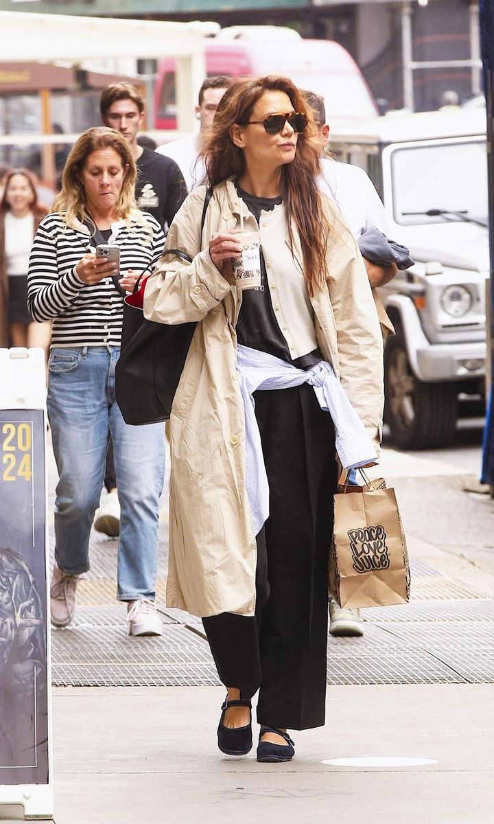 Katie Holmes in New York