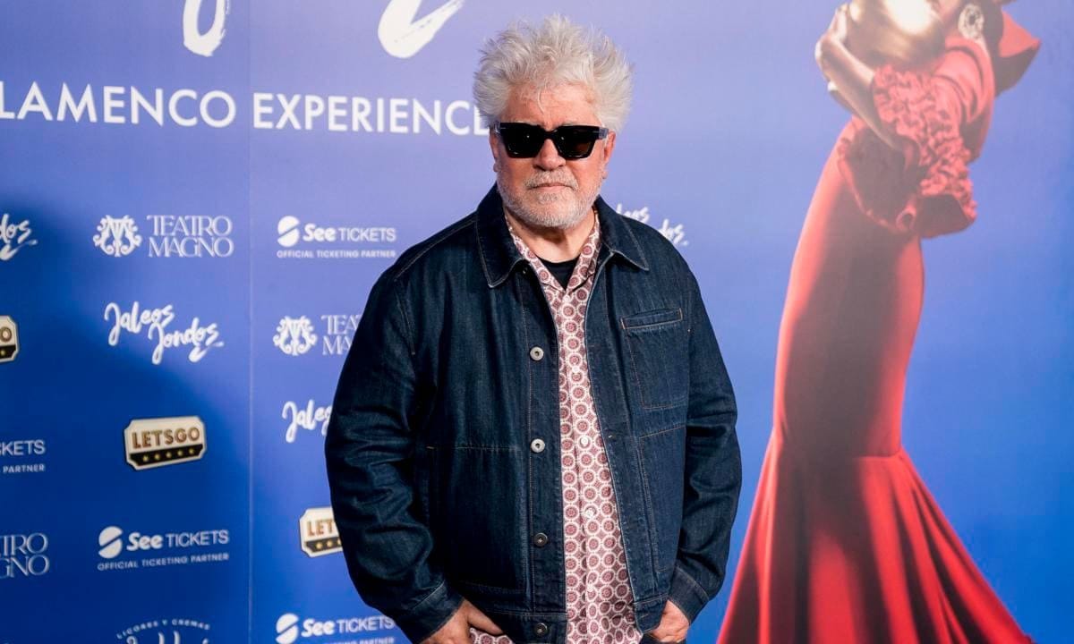 Almodovar Attends The Premiere Of The Flamenco Show 'jaleos Jondos'.