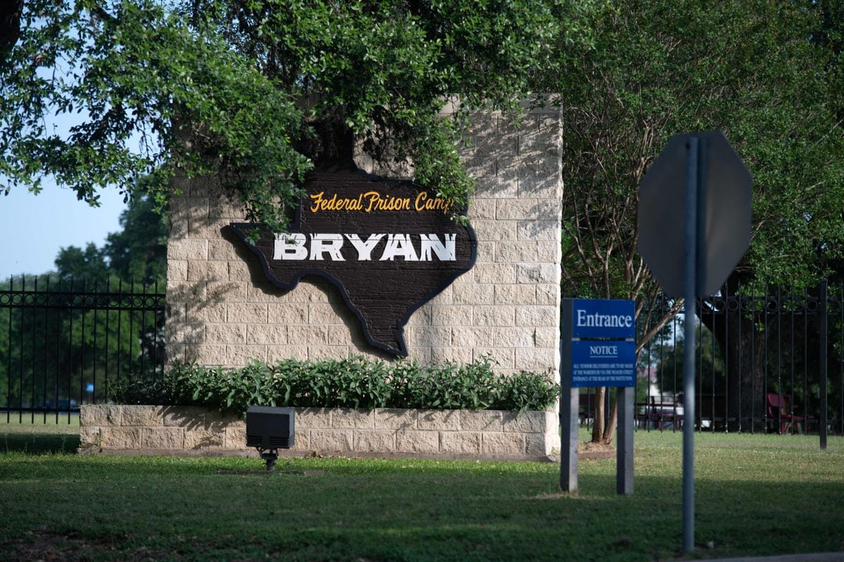 Federal Prison Camp in Bryan, Texas.