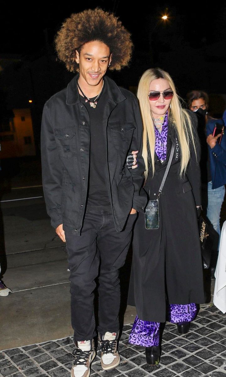 Madonna and her boyfriend Ahlamalik Williams
