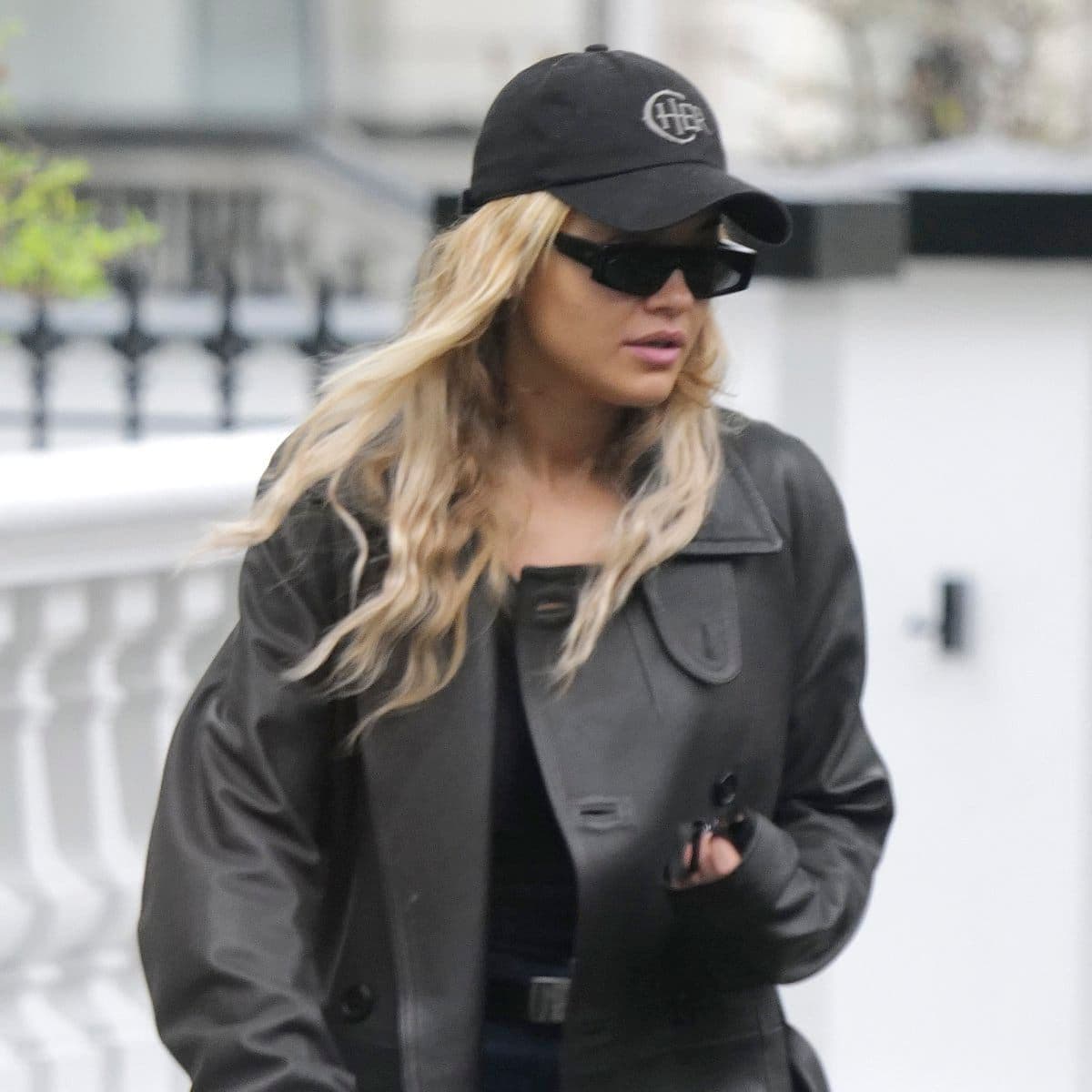 Rita Ora no mask cap look as she heads to recording studio