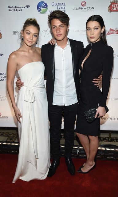 The third Hadid! Gigi and Bella's younger brother Anwar gives his model sisters a run for their money with his smoldering good looks.
<br>
Photo: Getty Images