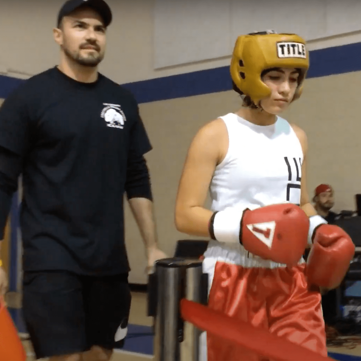 17 year old Latina boxing champ Jocelyn Camarillo excels in the male dominated sport