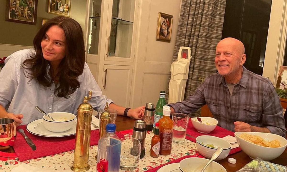 Demi Moore shares family photos with Bruce Willis