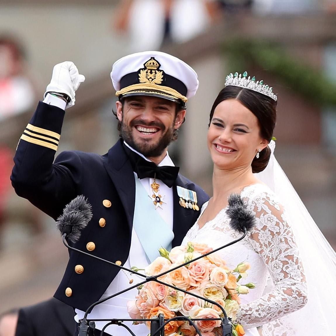 Princess Sofia married Prince Carl Philip of Sweden in 2015