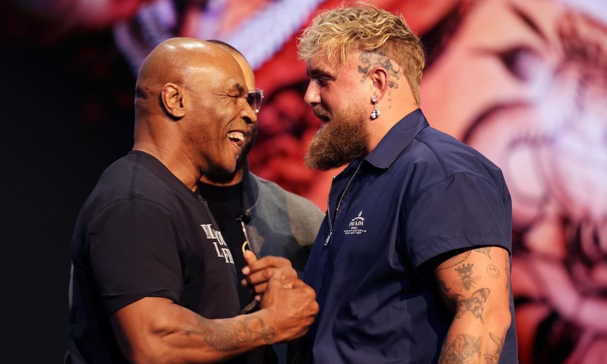 Jake Paul Vs Mike Tyson Press Conference