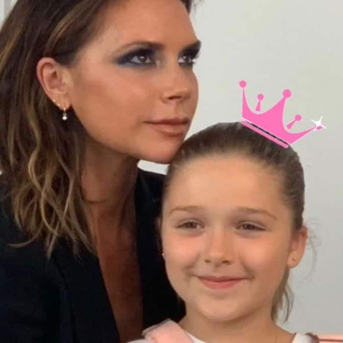 Victoria Beckham, Harper Beckham shoot