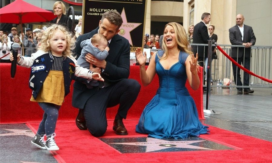 December 15: <a href="https://us.hellomagazine.com/tags/1/ryan-reynolds/"><strong>Ryan Reynolds</strong></a> and <a href="https://us.hellomagazine.com/tags/1/blake-lively/"><strong>Blake Lively</strong></a> introduced the world to their two little girls during the <i>Deadpool</i> actor's Hollywood Walk of Fame ceremony.
Photo: Tommaso Boddi/WireImage