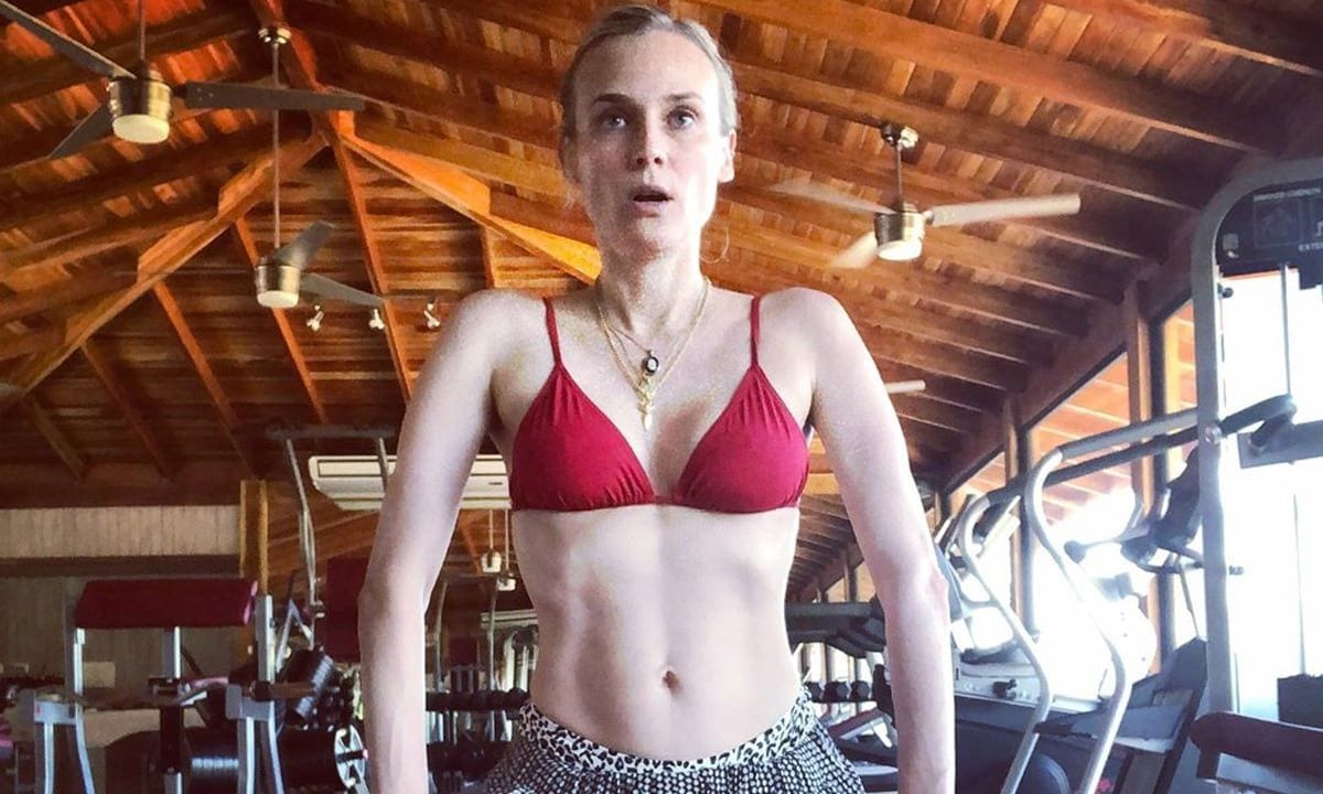 Diane Kruger post baby body