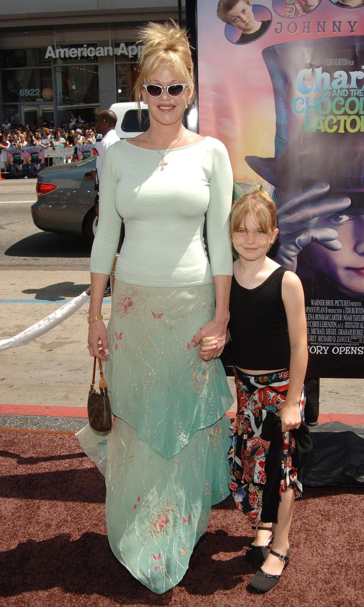 Melanie Griffith and daughter Stella Banderas