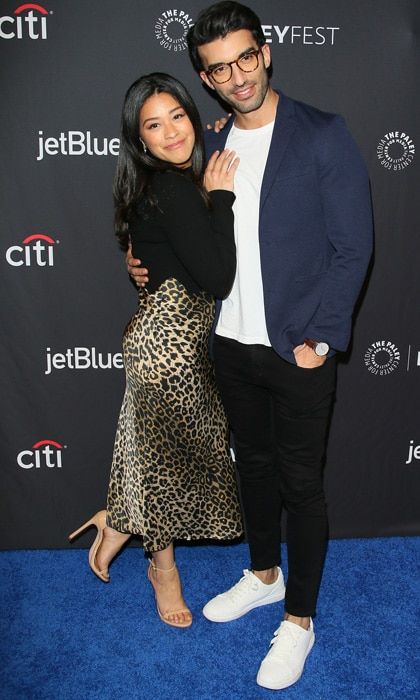 Gina Rodriguez and Justin Baldoni