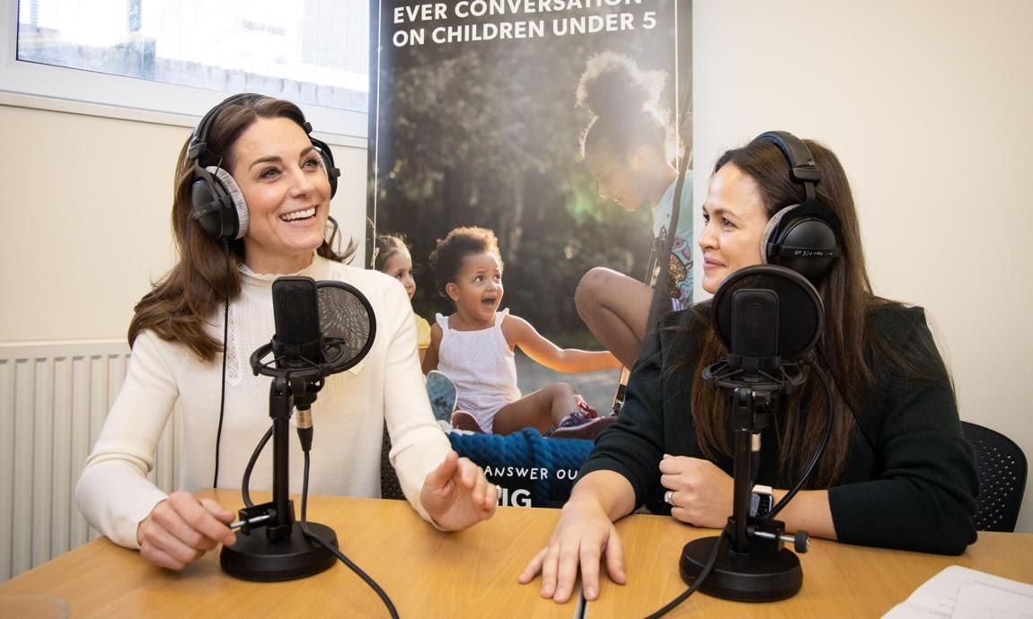 Kate Middleton made her podcast debut on Happy Mum, Happy Baby