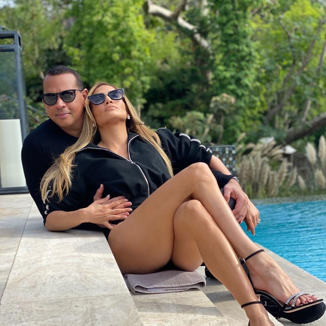 Jennifer Lopez and Alex Rodriguez