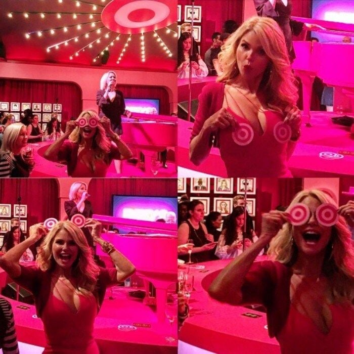 Christie Brinkley had some red hot fun inside of the Target + IMG New York Fashion Week kick off event at The Park at Moynihan Station.
Photo: Instagram/@ChristieBrinkley