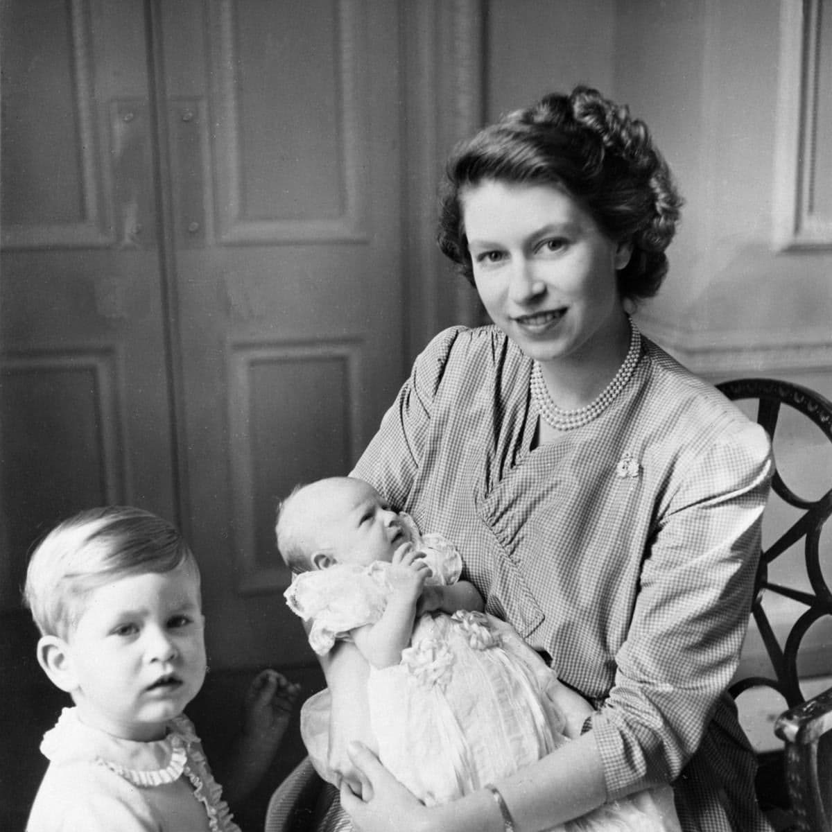 Their second child, Princess Anne, was born in 1950.