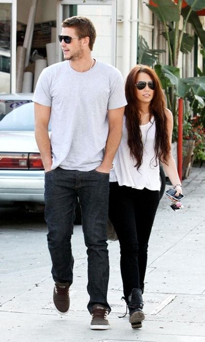 Miley Cyrus and Liam Hemsworth relationship