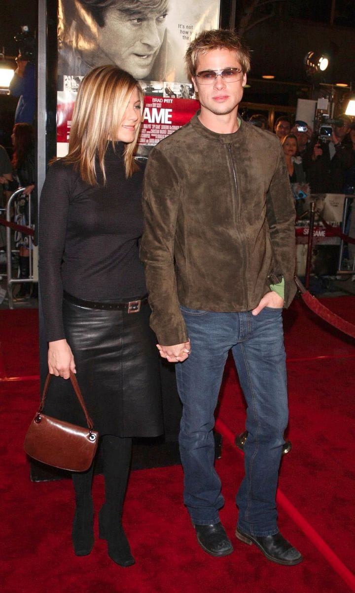 Jennifer Aniston and Brad Pitt fashion