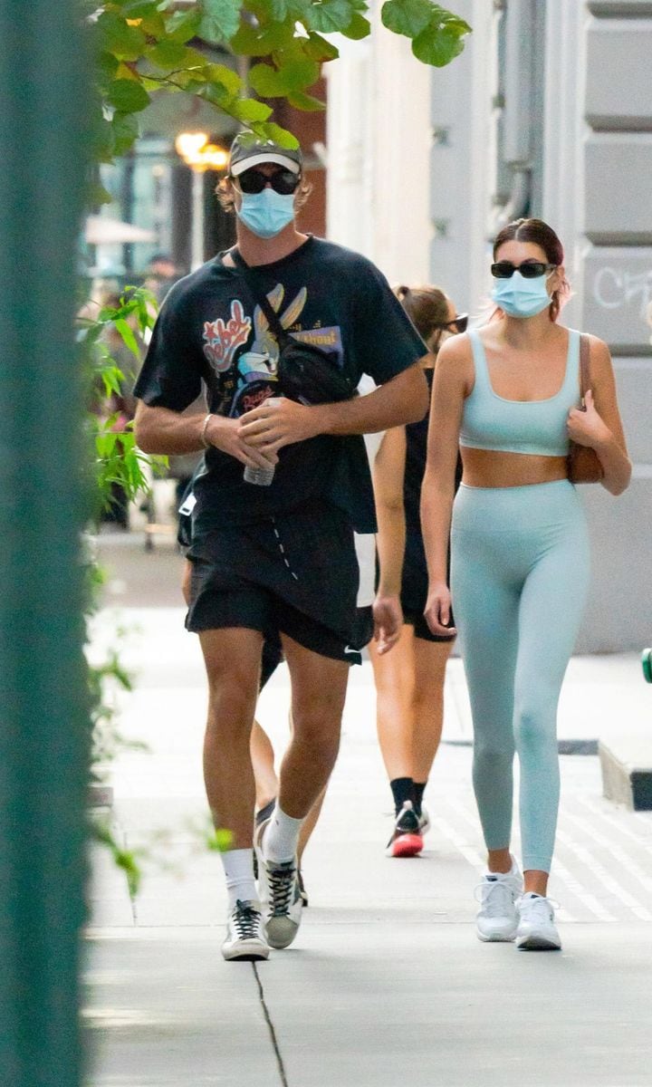 Kaia Gerber and Jacob Elordi