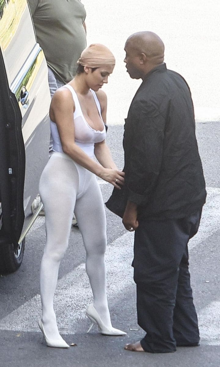 Kanye West and his 'wife' Bianca Censori