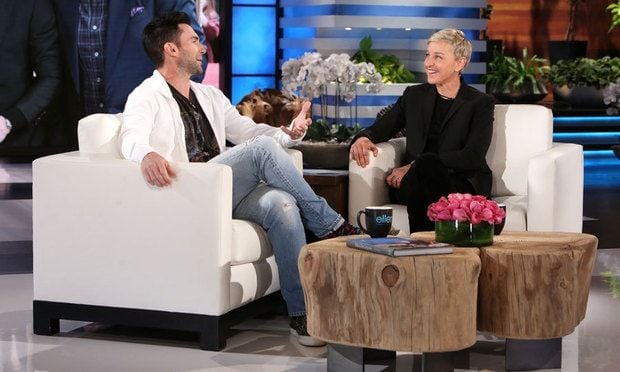 Adam opened up to Ellen about his little girl.
Photo: Michael Rozman/Warner Bros.