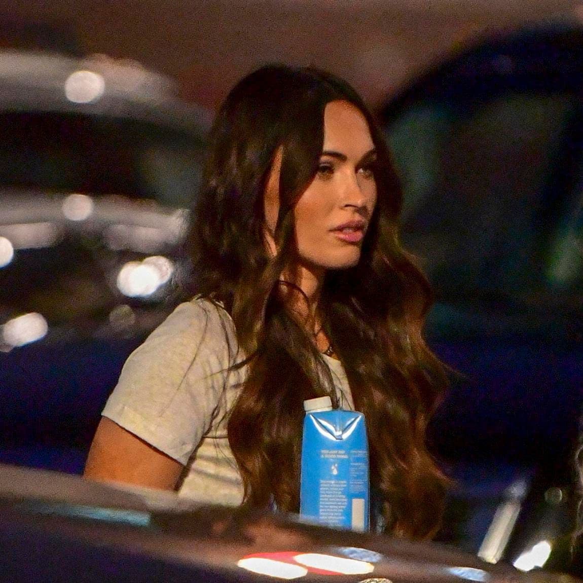 Megan Fox attends MGK's secret album release show