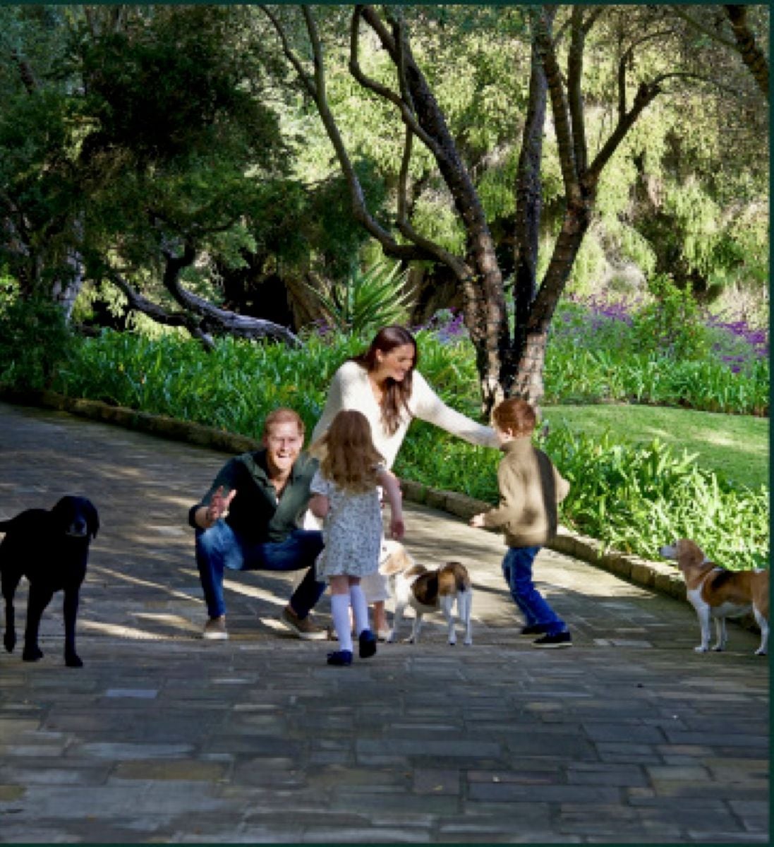 Meghan, Harry, Archie and Lilibet