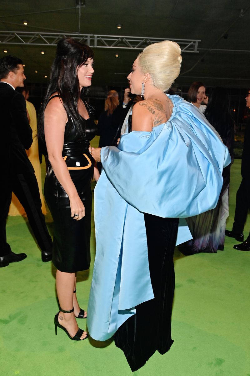 Lady Gaga and Katy Perry attend the Academy Museum of Motion Pictures