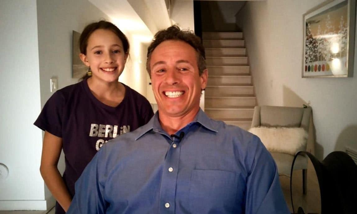 Chris Cuomo and daughter Carolina