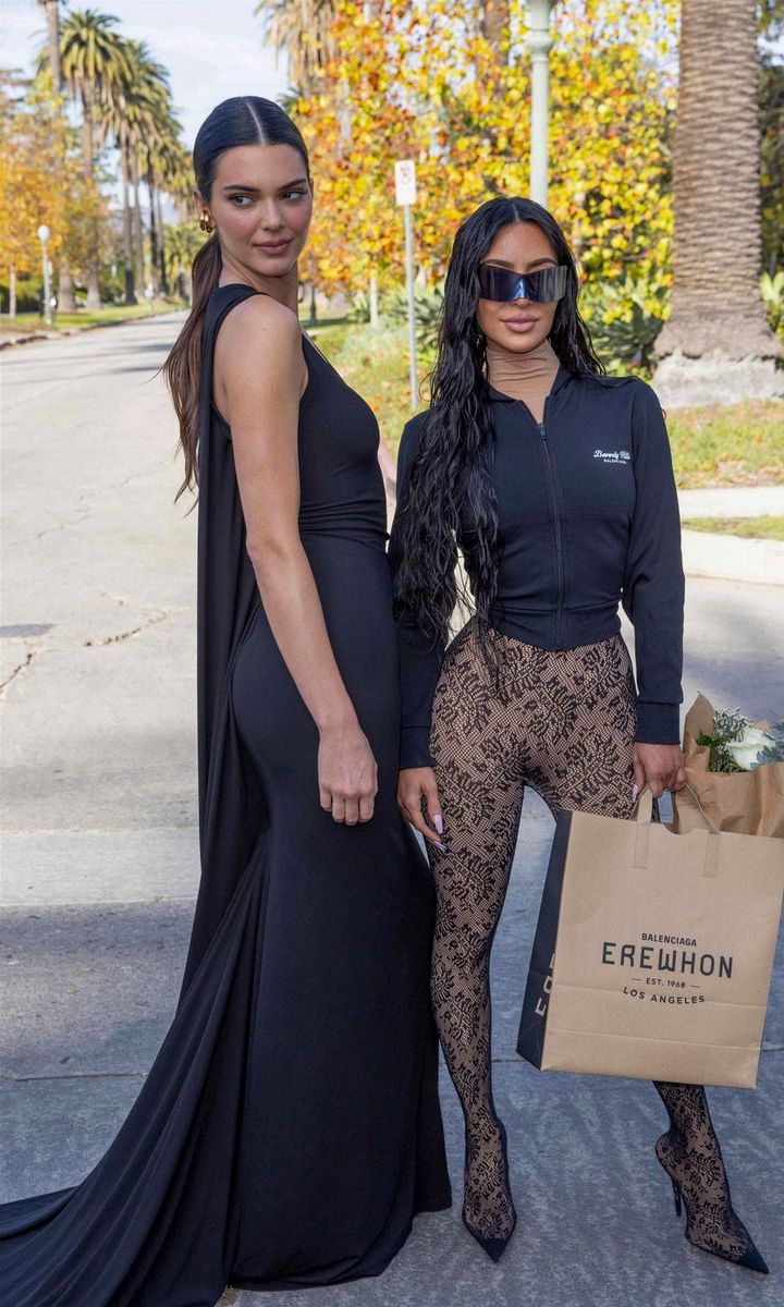 Salma Hayek, Eva Longoria, Kim Kardashian and Cardi B steal the spotlight at Balenciaga's L.A. runway show