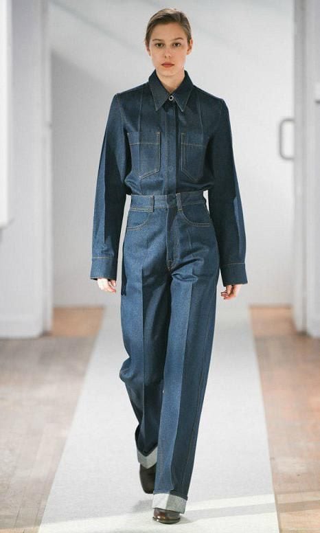 Lemaire y conjunto en denim