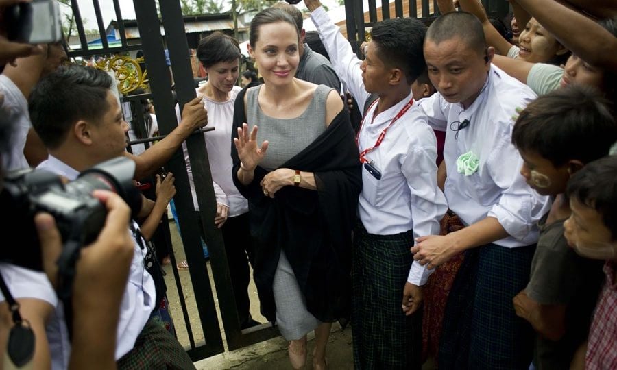 Angelina Jolie charity work