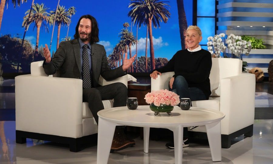Keanu Reeves on Ellen