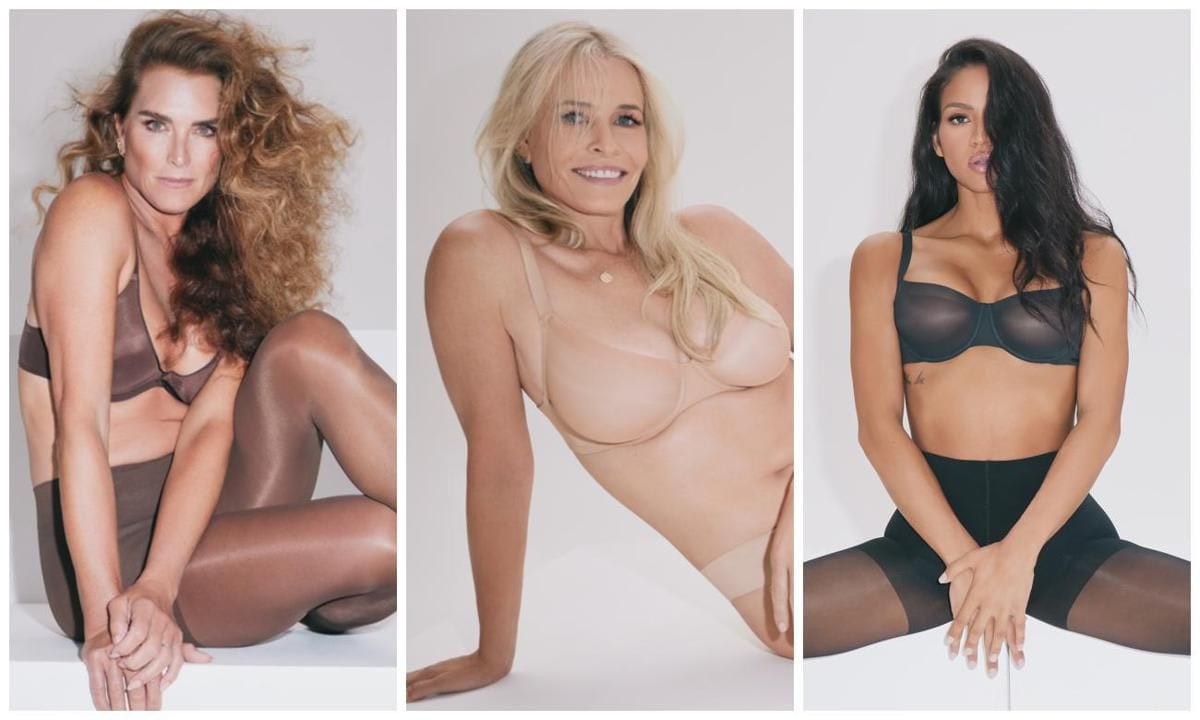 Becky G, Brooke Shields and more star in Kim Kardashian’s SKIMS new bra campaign