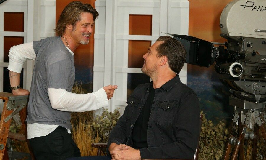 Brad Pitt and Leonardo DiCaprio